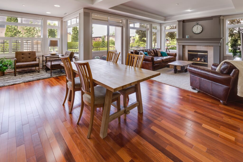 Hardwood flooring