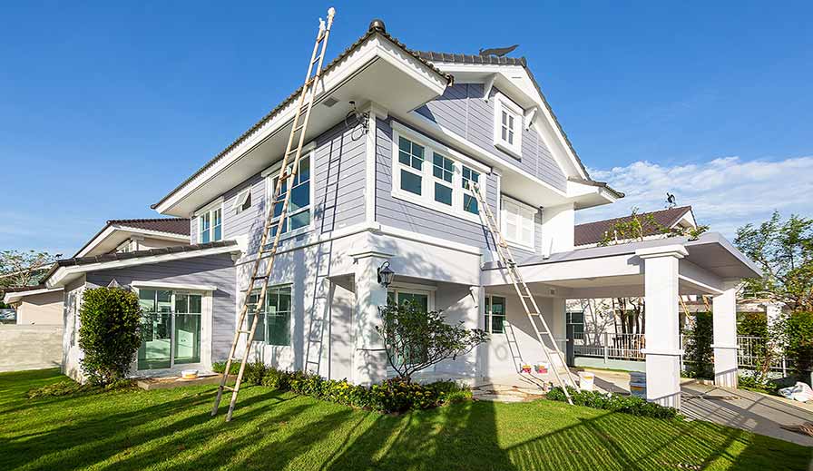 Exterior of a home